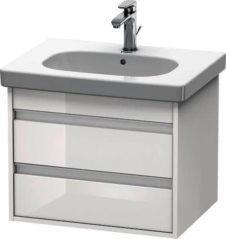 Duravit WTU wandhängend Ketho 455x600x480mm 2 SchKa, für 034265, weiß hochglanz