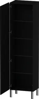Duravit Hochschrank L-Cube 363x500x1760mm 1 Tür, TA li., graphit matt