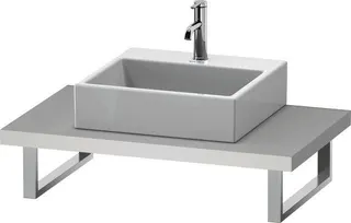 DU Konsole variabel L-Cube 1 Ausschn.,45xvarx550,Weiß Matt