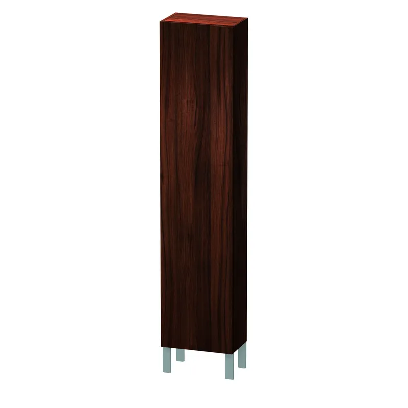 Duravit Hochschrank L-Cube 243x400x1760mm 1 Tür, TA re., nussbaum natur