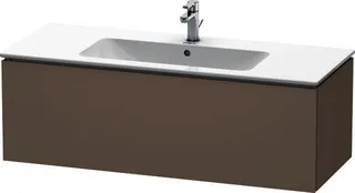 Duravit WTU wandh. L-Cube 481x1220x400mm 1 Auszug, f.233612, basalt matt – Bild 2