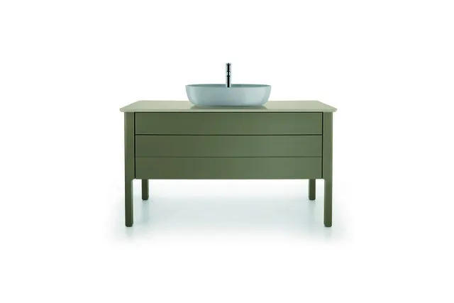 Duravit WTU bodenstehend Luv 743x1388x570mm 1 SchKa,1 Auszug,Taupe Seidenmatt