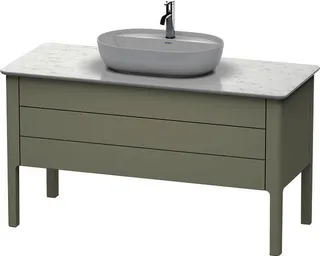 Duravit WTU bodenstehend Luv 743x1388x570mm 1 SchKa,1 Auszug,Taupe Seidenmatt – Bild 2