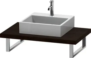DU Konsole variabel L-Cube 1 Ausschn.,45xvarx550,Nussbaum Dunkel