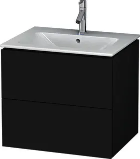 Duravit WTU wandh. L-Cube 481x620x550mm 2 SchKa, f.233663, graphit matt – Bild 2