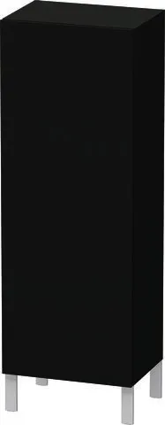 Duravit Halbhochschrank L-Cube 363x500x1320mm 1 Tür, TA li., graphit matt