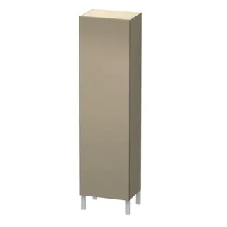 Duravit Hochschrank L-Cube 363x500x1760mm 1 Tür, TA re., taupe