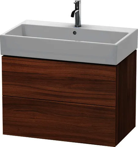 Duravit WTU L-Cube 544x784x459mm 2 Schubkästen, Nussbaum Natur