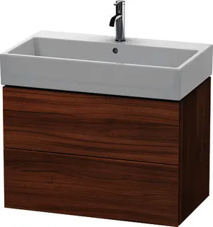 DU WTU L-Cube 544x784x459mm 2 Schubkästen, Nussbaum Natur