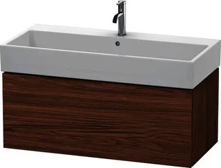 DU WTU L-Cube 394x984x459mm 1 Auszug, Nussbaum Dunkel