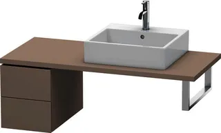 DU US für Konsole L-Cube 400x320x548mm 2 Schubkästen, Basalt Matt