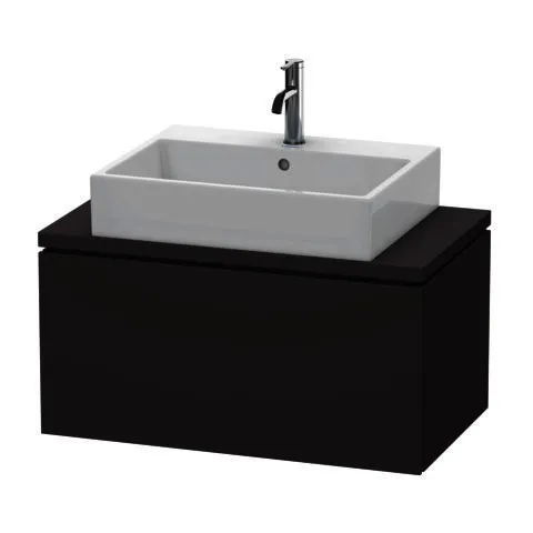 Duravit WTU f.Console Comp.L-Cube 400x820x477 1 Auszug, graphit supermatt