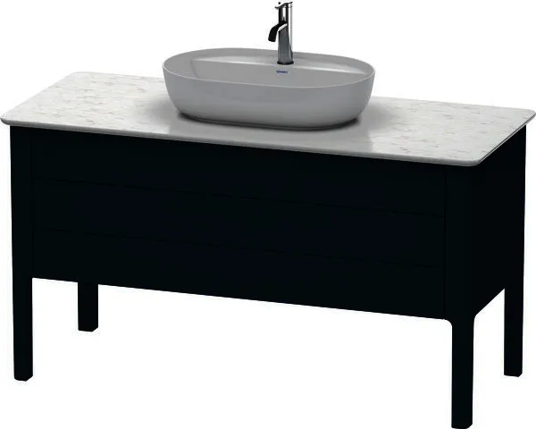 Duravit WTU bodenstehend Luv 743x1388x570mm 1 SchKa,1 Auszug,Nachtblau Seidenmatt