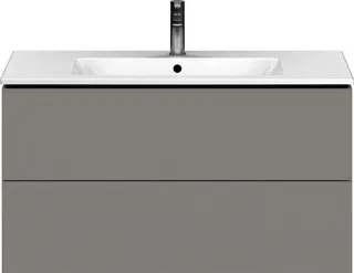 Duravit WTU wandhängend L-Cube 481x1020x550mm 2 SchKa, f.233610, Betongrau Matt – Bild 5