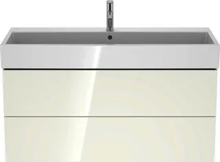 Duravit WTU L-Cube 544x1184x459mm 2 Schubkästen, Weiß Hochglanz – Bild 3
