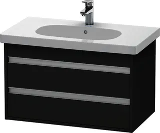 Duravit WTU wandhängend Ketho 455x800x480mm 2 SchKa, für 034285, graphit matt – Bild 2