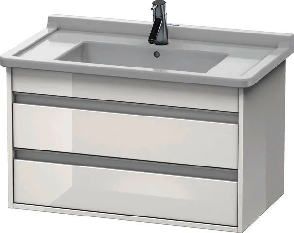 Duravit WTU wandhängend Ketho 455x800x480mm 2 SchKa, für 030480, weiß hochglanz