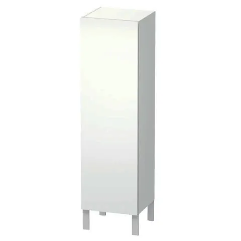 Duravit Halbhochschrank L-Cube 363x400x1320mm 1 Tür, TA re., weiß matt