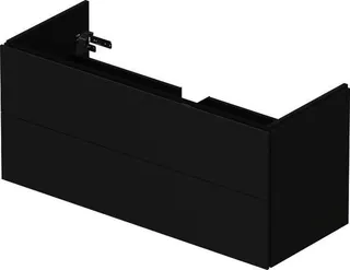 Duravit WTU wandh. L-Cube 481x1220x550mm 2 SchKa, f.233612, graphit matt – Bild 5