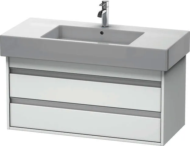 Duravit WTU wandhängend Ketho 455x1000x480mm 2 SchKa, für 032910, weiß matt