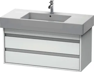 DU WTU wandhängend Ketho 455x1000x480mm 2 SchKa, für 032910, weiß matt