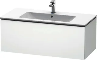 Duravit WTU wandhängend L-Cube 481x1020x400mm 1 Auszug, f.233610, weiß matt – Bild 4