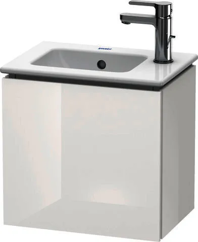 Duravit WTU wandh. L-Cube 294x420x400mm 1 Tür A:li, 072343, weiß hgl.