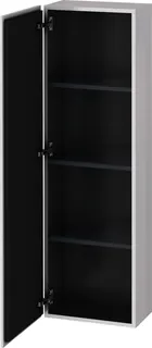 Duravit Halbhochschrank L-Cube 243x400x1320mm 1 Tür, TA li., weiß hochglanz