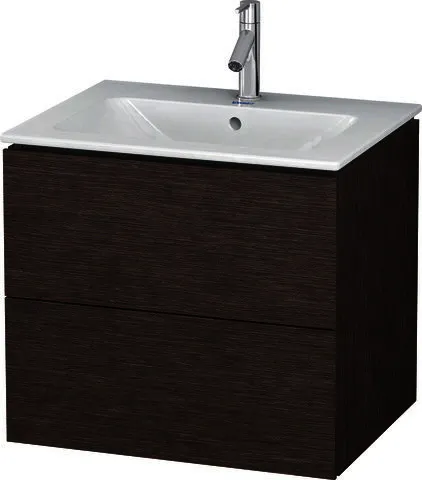 Duravit WTU wandh. L-Cube 481x620x550mm 2 SchKa, f.233663, eiche dunkel gebü.