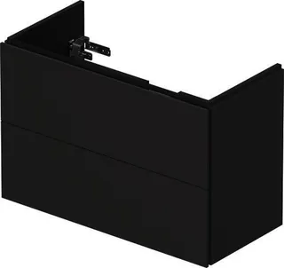 Duravit WTU Compact L-Cube 550x820x391mm 2 Schubkästen, Graphit Matt – Bild 2