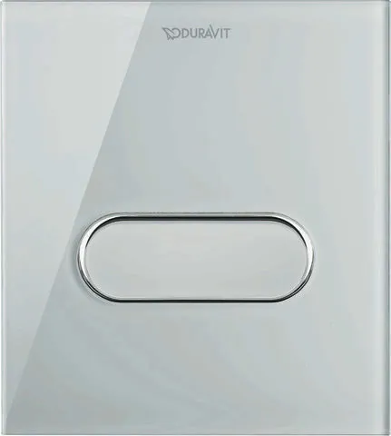 Duravit DuraSys A1 Betät.-Pl.mech. f. Urinal Aufgesetzt, Glas Weiß