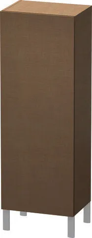Duravit Halbhochschrank L-Cube 363x500x1320mm 1 Tür, TA li., Leinen