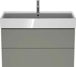 DU WTU L-Cube 544x984x459mm 2 Schubkästen, Betongrau Matt