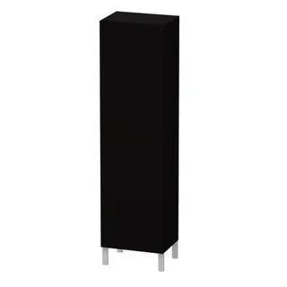 Duravit Hochschrank L-Cube 363x500x1760mm 1 Tür, TA li., graphit supermatt