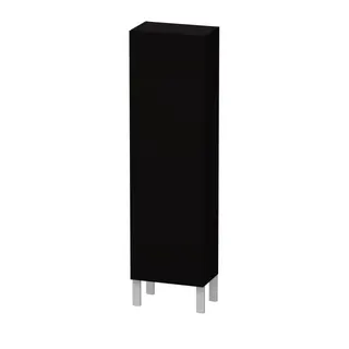 Duravit Halbhochschrank L-Cube 243x400x1320mm 1 Tür, TA re., graphit supermatt