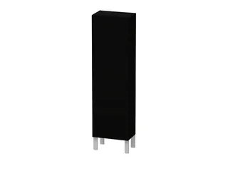 Duravit Halbhochschrank L-Cube 243x400x1320mm 1 Tür, TA re., graphit supermatt – Bild 3