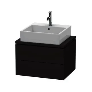 Duravit WTU f.Console Comp.L-Cube 400x620x477 2 Schubkästen, Graphit Supermatt