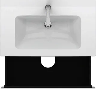 Duravit WTU stehend L-Cube 481x820x704mm 2 Auszüge, f.233683, weiß matt – Bild 4