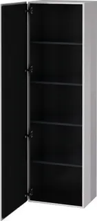 Duravit Hochschrank L-Cube 363x500x1760mm 1 Tür, TA li., weiß hochglanz lack