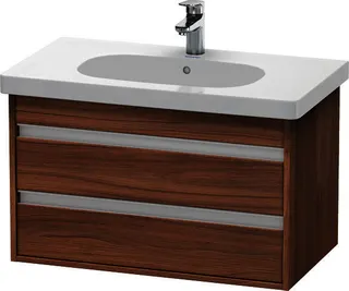 Duravit WTU wandhängend Ketho 455x800x480mm 2 SchKa, für 034285, nussbaum natur – Bild 2