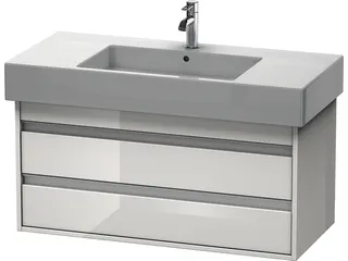 Duravit WTU wandhängend Ketho 455x1000x480mm 2 SchKa, für 032910, graphit matt – Bild 2