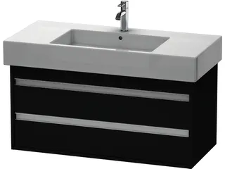Duravit WTU wandhängend Ketho 455x1000x480mm 2 SchKa, für 032910, graphit matt – Bild 3