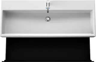 Duravit WTU L-Cube 544x1184x459mm 2 Schubkästen, Graphit Matt – Bild 3
