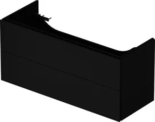 Duravit WTU L-Cube 544x1184x459mm 2 Schubkästen, Graphit Matt – Bild 5