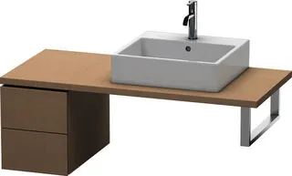 DU US für Konsole L-Cube 400x320x548mm 2 Schubkästen, Leinen