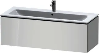 Duravit WTU wandh. L-Cube 481x1220x400mm 1 Auszug, f.233612, weiß hochglanz – Bild 2