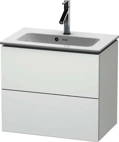 Duravit WTU Compact L-Cube 550x620x391mm 2 Schubkästen, Weiß Matt