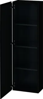 Duravit Halbhochschrank L-Cube 243x400x1320mm 1 Tür, TA li., graphit matt