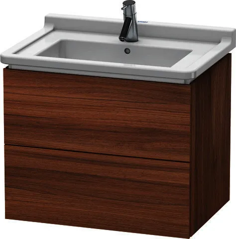 Duravit WTU wandh. L-Cube 469x670x558mm, 2 SchKa, 030470, nussbaum natur