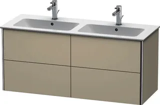DU WT-Unterbau XSquare, 4 Schubkästen 560x1280x478mm, Taupe